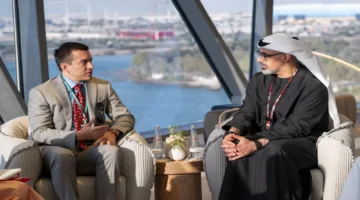 لقاء دبلوماسي.. خالد بن محمد بن زايد يراجع التعاون مع رئيس الإكوادور